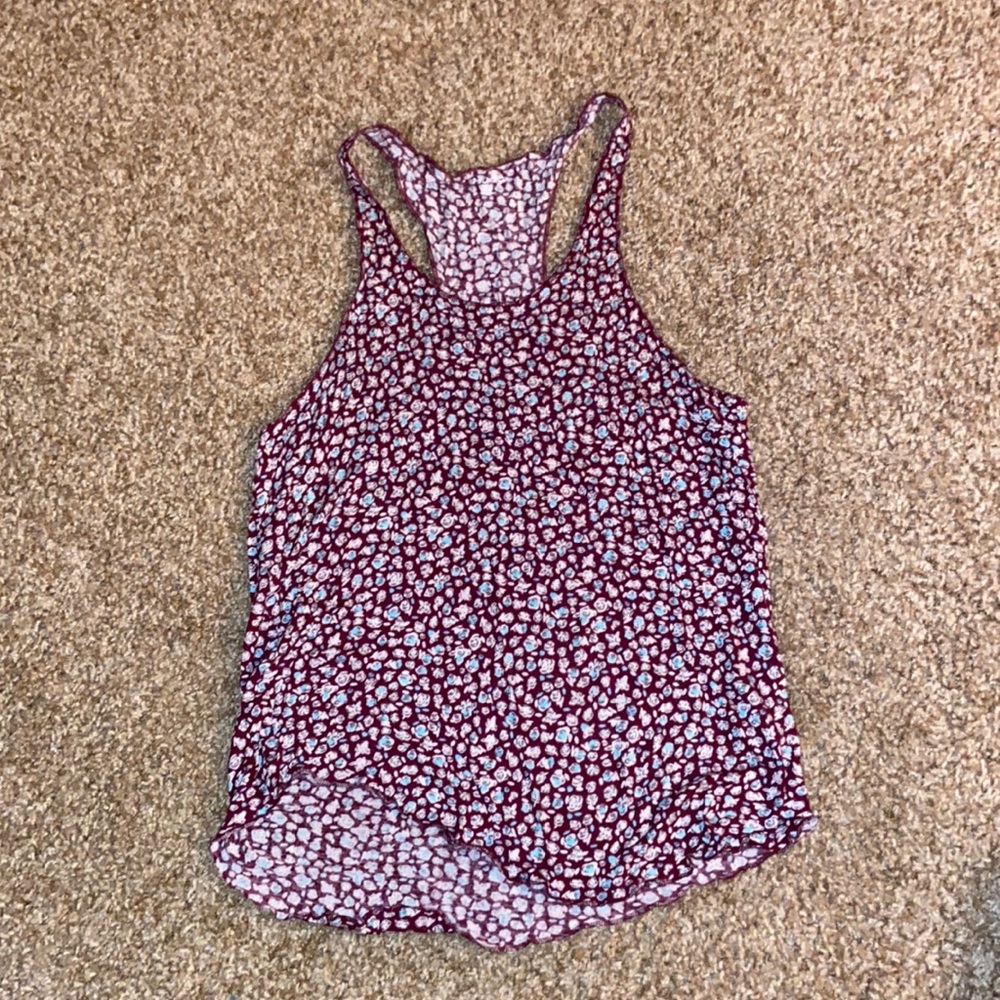 Floral tank top